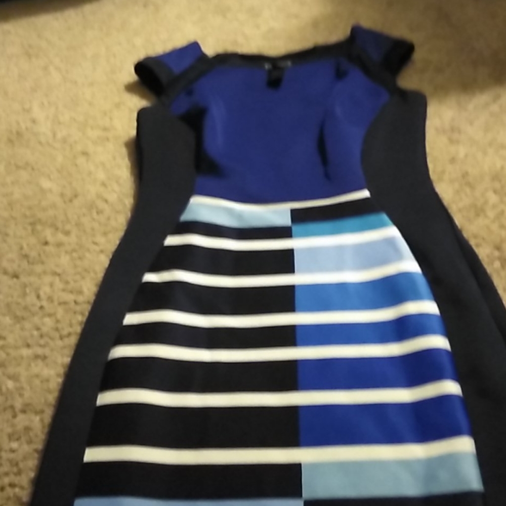 Blue dress